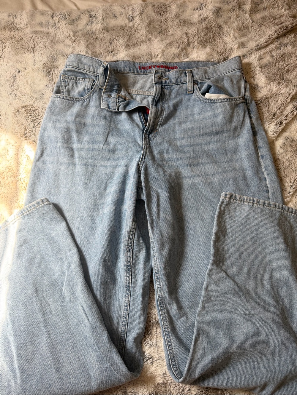 Lucky Brand Light Blue Relaxed Women's Jeans